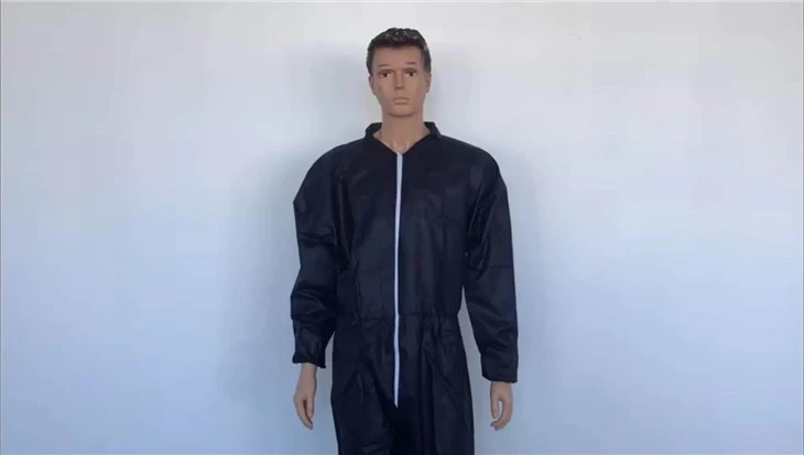Black Surgical Gown